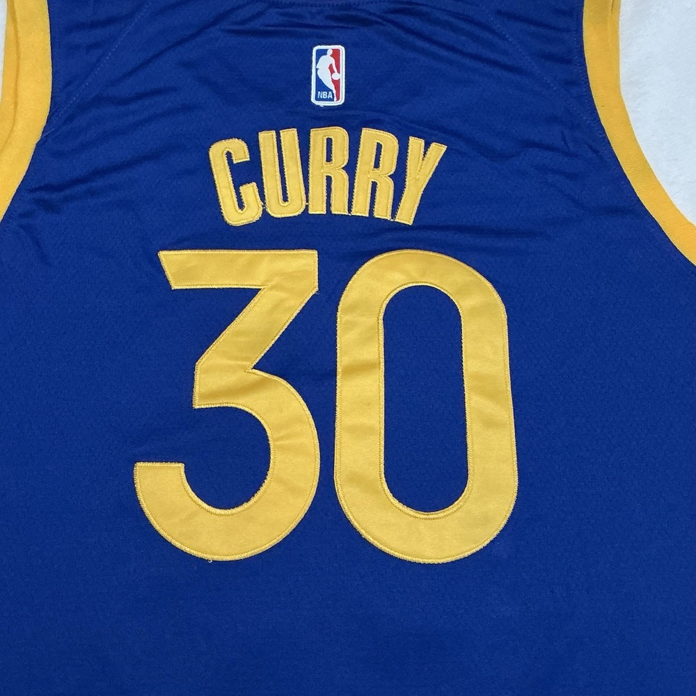 Steph Curry Golden State Warriors Swingman NBA Jersey Size 50 - Picture 11 of 11